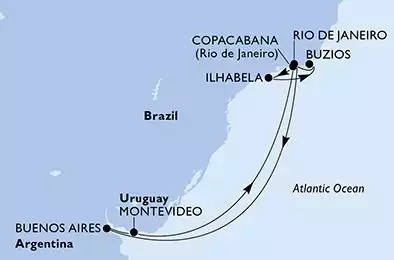 Argentina,Uruguay,Brazil