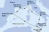 Barcelona,Marseille,Genoa,Naples,Palermo,Valletta,Barcelona