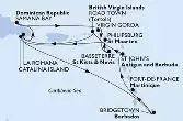 Fort de France,St John s,Road Town,La Romana,Samana Bay,Virgin Gorda,Basseterre,Philipsburg,Catalina Island,La Romana,Catalina Island,Bridgetown,Fort de France