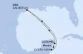 Galveston,Costa Maya,Cozumel,Galveston