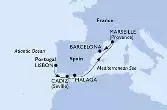 Portugal,Spain,France