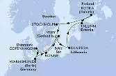 Denmark,Germany,Sweden,Lithuania,Estonia,Finland