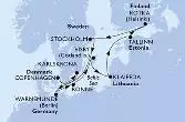 Germany,Denmark,Sweden,Lithuania,Estonia,Finland