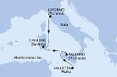 Livorno,Cagliari,Palermo,Valletta