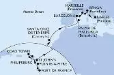 Martinique,Guadeloupe,Netherlands Antilles,Virgin Islands (British),Antigua and Barbuda,Spain,France,Italy