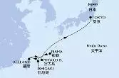 Naha,Ishigaki,Keelung,Miyako Is.,Tokyo