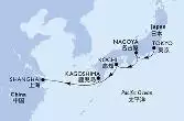 Tokyo,Nagoya,Kochi,Kagoshima,Shanghai