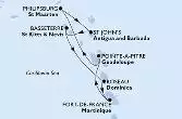 Guadeloupe,Netherlands Antilles,Antigua and Barbuda,Saint Kitts and Nevis,Dominica,Martinique