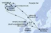 Hamburg,Lerwick,Seydisfjordur,Akureyri,Isafjordur,Reykjavik,Invergordon,South Queensferry,Hamburg