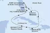 Port Canaveral,Ocean Cay,George Town,Ocho Rios,Nassau,Port Canaveral