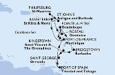 Fort de France,Pointe-a-Pitre,Roseau,Philipsburg,St John s,Basseterre,Fort de France,Pointe-a-Pitre,Bridgetown,Kingstown,Port of Spain,Saint George,Fort de France