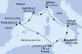 Tarragona,Marseille,Genoa,Naples,Palermo,La Goulette,Barcelona