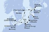 Germany,Poland,Lithuania,Latvia,Estonia,Finland,Sweden,Denmark