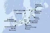 Germany,Poland,Lithuania,Latvia,Estonia,Finland,Sweden,Denmark