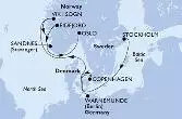 Stockholm,Copenhagen,Warnemunde,Vik i Sogn,Eidfjord,Sandnes,Oslo