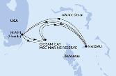 Miami,Ocean Cay,Ocean Cay,Nassau,Miami,Ocean Cay,Nassau,Miami