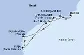 Paranagua,Itajai,Ilhabela,Rio de Janeiro,Buzios,Ilha Grande,Paranagua
