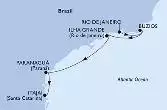Rio de Janeiro,Buzios,Ilha Grande,Paranagua,Itajai