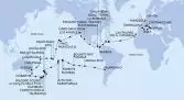 Chile,Pitcairn,French Polynesia,Cook Islands,New Zealand,Australia,New Caledonia,Vanuatu,Samoa,American Samoa,United States,Mexico,Costa Rica,Panama,Dominican Republic,Virgin Islands,Netherlands Antilles,Spain,Italy,France