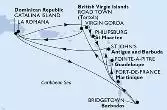 La Romana,Catalina Island,Bridgetown,Fort de France,Pointe-a-Pitre,Road Town,La Romana,Catalina Island,Virgin Gorda,Philipsburg,Fort de France,St John s,La Romana