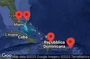 NORWEGIAN AQUA - itinerár  7 nocí odchod z MIAMI, FL dňa 21/12/2025 -  FLORIDA, DOMINICAN REPUBLIC, VIRGIN ISLANDS, BRITISH VIRGIN ISLANDS, BAHAMAS