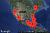  CALIFORNIA, MEXICO, GUATEMALA, COSTA RICA, PANAMA, CARTAGENA  COLOMBIA, JAMAICA, FLORIDA, NEW YORK