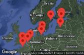  SWEDEN, FINLAND, ESTONIA, LATVIA, GERMANY, DENMARK, NETHERLANDS, UNITED KINGDOM, BELGIUM, FRANCE