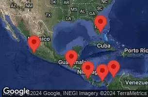  FLORIDA, CARTAGENA  COLOMBIA, PANAMA, COSTA RICA, GUATEMALA, MEXICO, CALIFORNIA