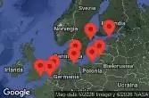  GREAT BRITAIN, BELGIUM, NETHERLANDS, GERMANY, POLAND, LITHUANIA, SWEDEN, ESTONIA, DENMARK