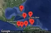  FLORIDA, DOMINICAN REPUBLIC, NETHERLAND ANTILLES, ARUBA, CARTAGENA  COLOMBIA, PANAMA, COSTA RICA, JAMAICA