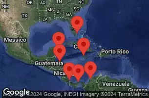  FLORIDA, MEXICO, HONDURAS, JAMAICA, CARTAGENA  COLOMBIA, PANAMA, COSTA RICA
