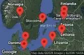  DENMARK, NORWAY, GERMANY, POLAND, LITHUANIA, LATVIA, SWEDEN, ESTONIA, FINLAND