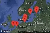  DENMARK, SWEDEN, ESTONIA, FINLAND, GERMANY, BELGIUM, GREAT BRITAIN