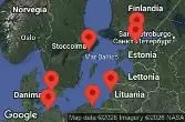  DENMARK, GERMANY, POLAND, LITHUANIA, FINLAND, ESTONIA, SWEDEN