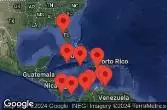  FLORIDA, CAYMAN ISLANDS, JAMAICA, DOMINICAN REPUBLIC, NETHERLAND ANTILLES, ARUBA, COLOMBIA, CARTAGENA  COLOMBIA, PANAMA CANAL GATUN LAKE PANAMA, COSTA RICA