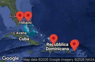 NORWEGIAN LUNA - itinerár  7 nocí odchod z MIAMI, FL dňa 31/10/2026 -  FLORIDA, DOMINICAN REPUBLIC, VIRGIN ISLANDS, BRITISH VIRGIN ISLANDS, BAHAMAS