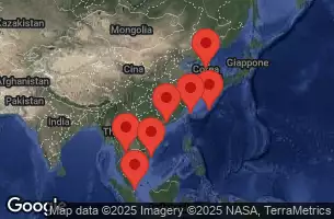  REPUBLIC OF (SOUTH), JAPAN, TAIPEI  KEELUNG   TAIWAN, CHINA, VIET NAM, THAILAND, SINGAPORE