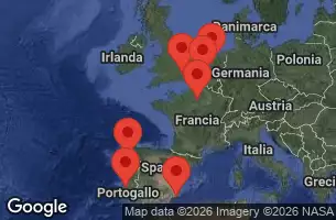 NORWEGIAN SKY - itinerár  11 nocí odchod z LONDON (SOUTHAMPTON), ENGLAND, GREAT BRITAIN dňa 20/08/2026 -  GREAT BRITAIN, NETHERLANDS, BELGIUM, FRANCE, SPAIN, PORTUGAL, CARTAGENA  SPAIN