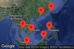  TAPEI  KEELUNG   TAIWAN, CHINA, PHILIPPINES, MALAYSIA, VIET NAM, THAILAND, SINGAPORE