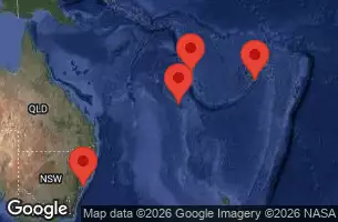 NORWEGIAN SPIRIT - itinerár  11 nocí odchod z SYDNEY, AUSTRALIA dňa 22/04/2026 -  AUSTRALIA, NEW CALEDONIA, VANUATU, DRAVUNI  FIJI