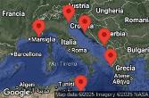  ITALY, CROATIA, MONTENEGRO, GREECE, MALTA, FRANCE