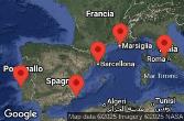  ITALY, FRANCE, SPAIN, CARTAGENA  SPAIN, PORTUGAL