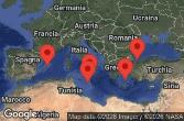  TURKEY, GREECE, MALTA, ITALY, SPAIN