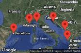  SPAIN, FRANCE, ITALY, GREECE, BAR  MONTENEGRO, CROATIA