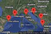  SPAIN, FRANCE, ITALY, GREECE, BAR  MONTENEGRO, CROATIA