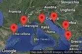  SPAIN, FRANCE, ITALY, GREECE, BAR  MONTENEGRO, CROATIA