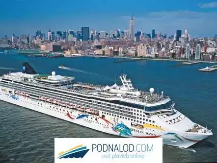 NORWEGIAN DAWN - externy