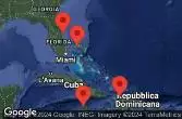 PORT CANAVERAL, FLORIDA, CRUISING, LABADEE, HAITI, FALMOUTH, JAMAICA, GRAND BAHAMA ISLAND