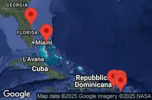 RCC ADVENTURE OF THE SEAS - itinerár  8 nocí odchod z PORT CANAVERAL, FLORIDA dňa 29/05/2026 - Port Canaveral, Florida, Perfect Day at CocoCay, Bahamas, CRUISING, SAN JUAN, PUERTO RICO, Charlotte Amalie, Saint Thomas, Saint Croix, United States Virgin Islands