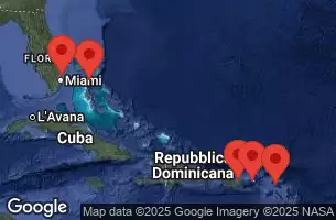 RCC ALLURE OF THE SEAS - itinerár  8 nocí odchod z FORT LAUDERDALE, FLORIDA dňa 31/01/2026 - FORT LAUDERDALE, FLORIDA, CRUISING, Charlotte Amalie, Saint Thomas, Philipsburg, Sint Maarten, SAN JUAN, PUERTO RICO, Perfect Day at CocoCay, Bahamas